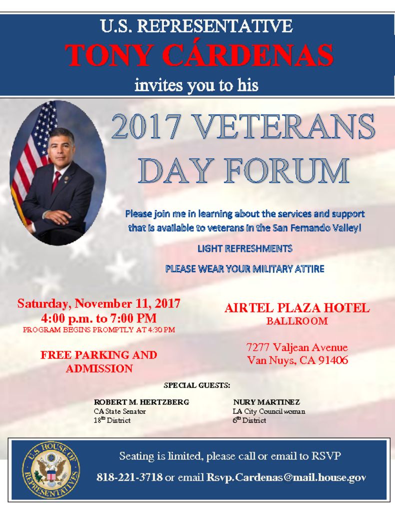 thumbnail of Veterans Day Forum