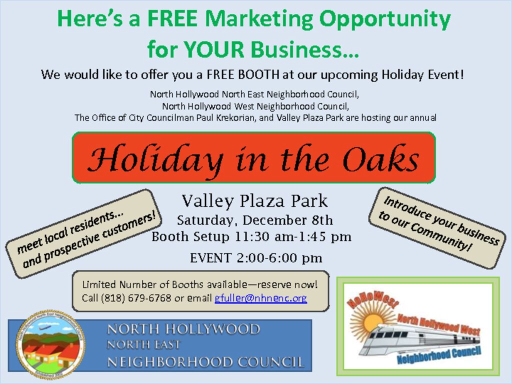 thumbnail of Holiday in the Oaks Booth invite