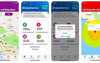 ShakeAlertLA app