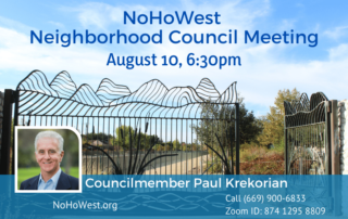 NoHoWest Neighborhood Council Meeting August 2022