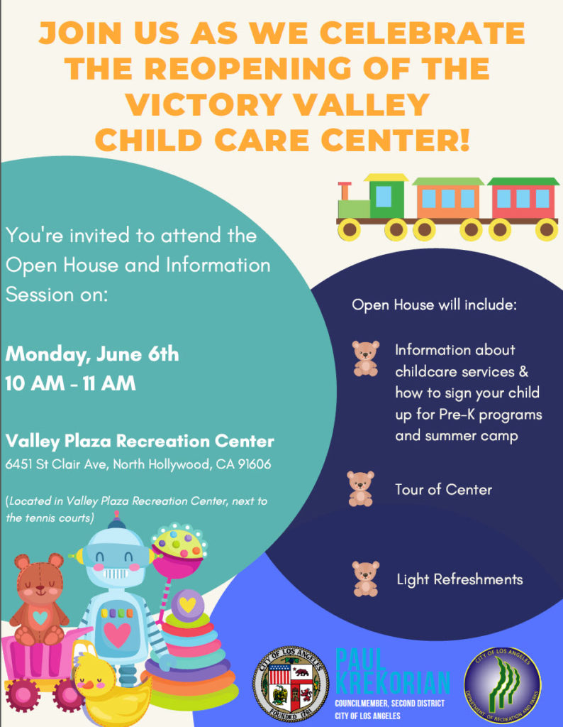 Child Care Center opening