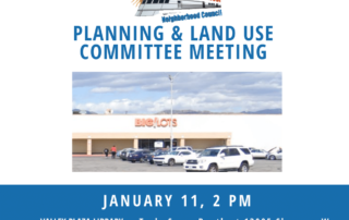 Planning and Land Use Committee Meeting