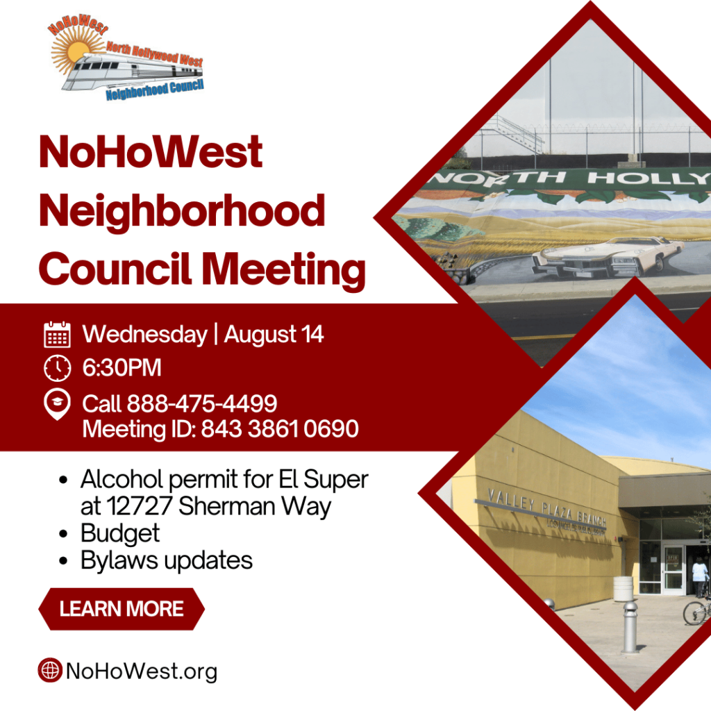 NoHo Meeting notice