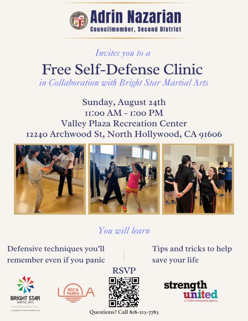 Self defense class