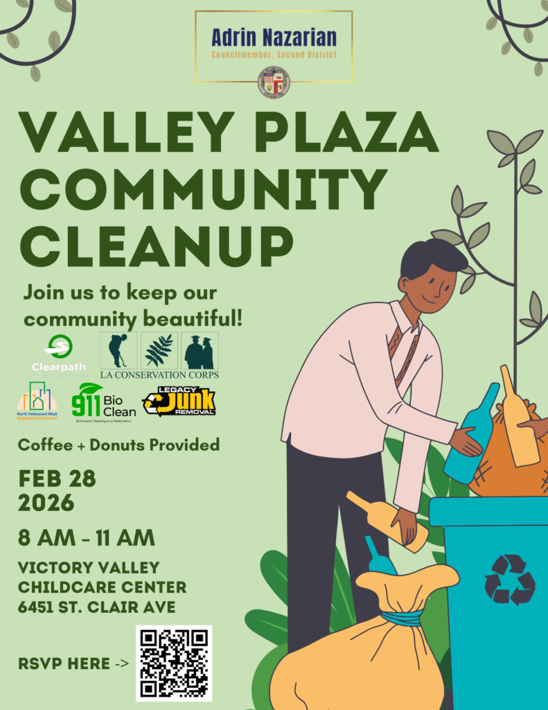 Valley Plaza Community Cleanup