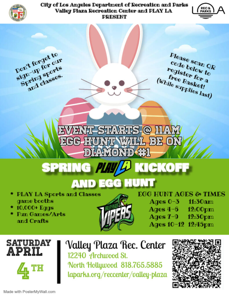 Spring 2026 Egg Hunt Flyer